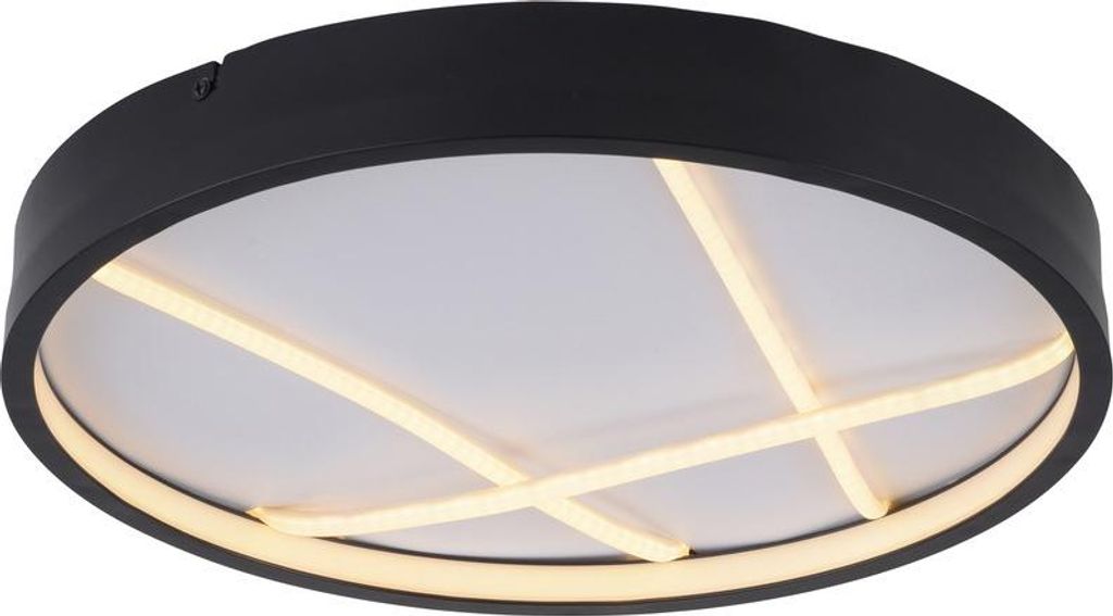 Selltec LED Deckenlampe Mikado 40 dimmbar per Wandschalter, warmweiß 3000k Wohnzimmer, Schlafzimmer, Flur, Esszimmer, Küche