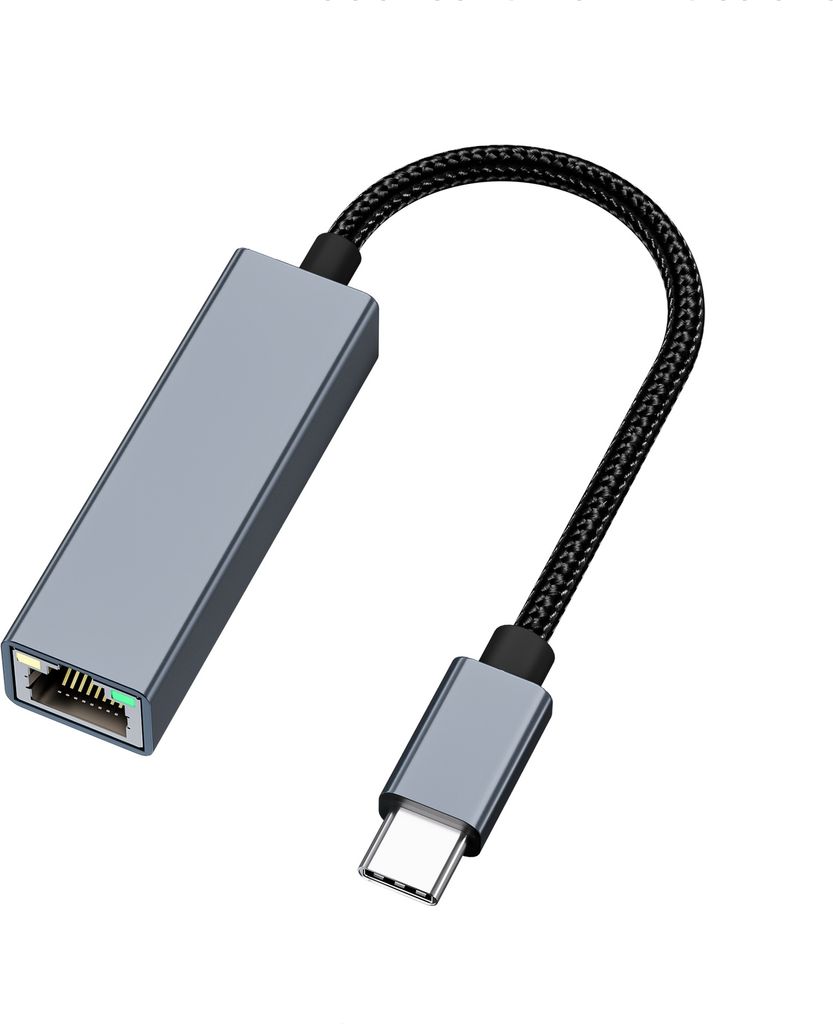 INF USB-C-auf-Ethernet-Adapter Gigabit