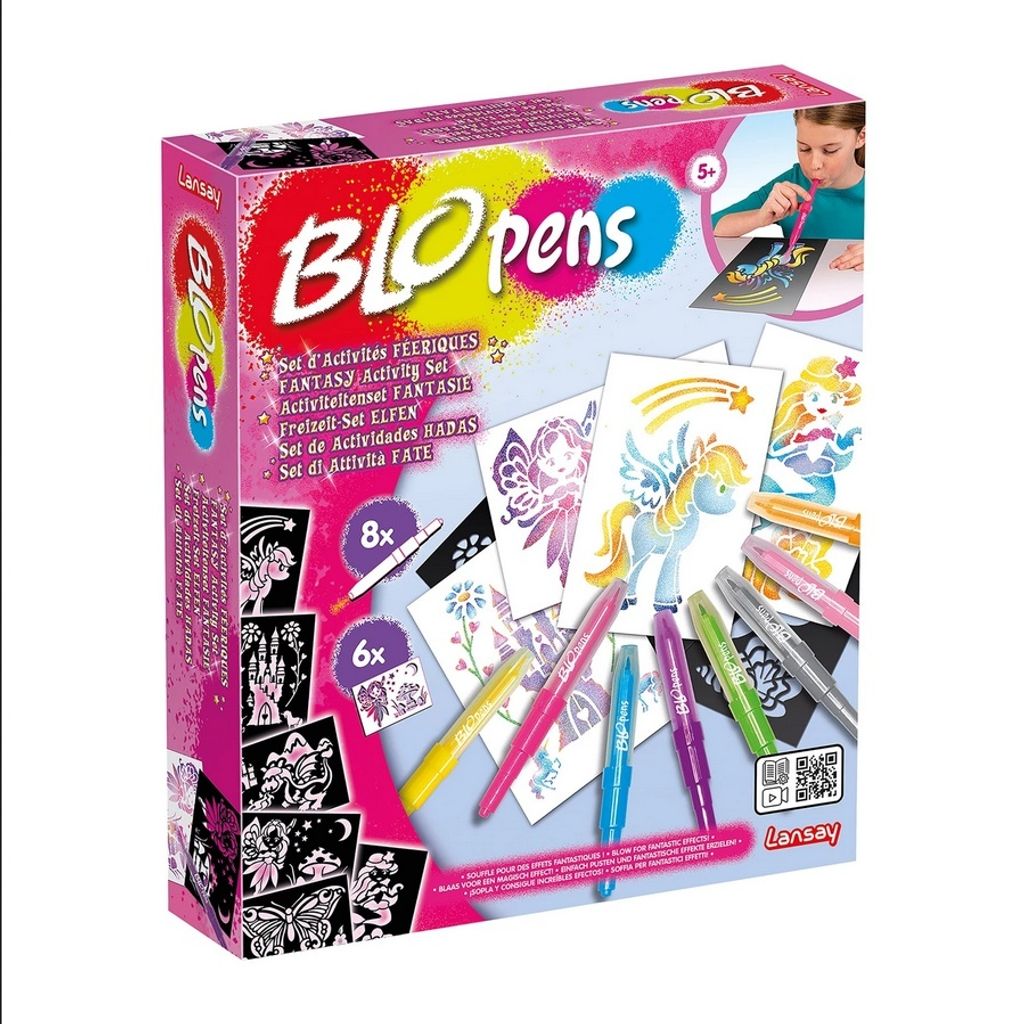 Blopens kreativní sada šablony pro děti víly jednorožci Obrázek produktu 