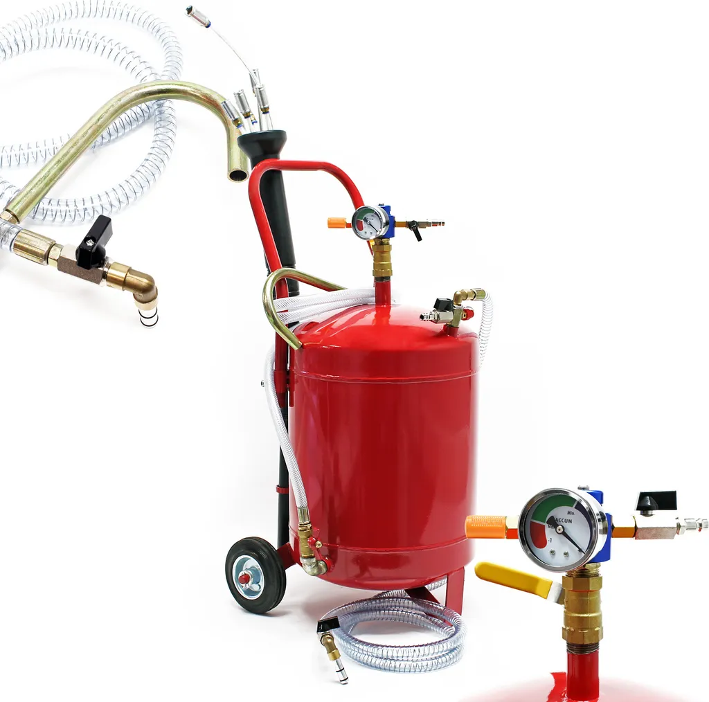 Aspirateur d'huile pneumatique 22,7l pour récupération et vidange auto