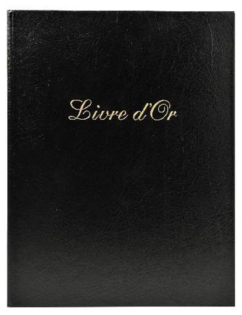 Exacompta 3x Livre d'or Balacron avec titre 100p. blanches Image du produit 