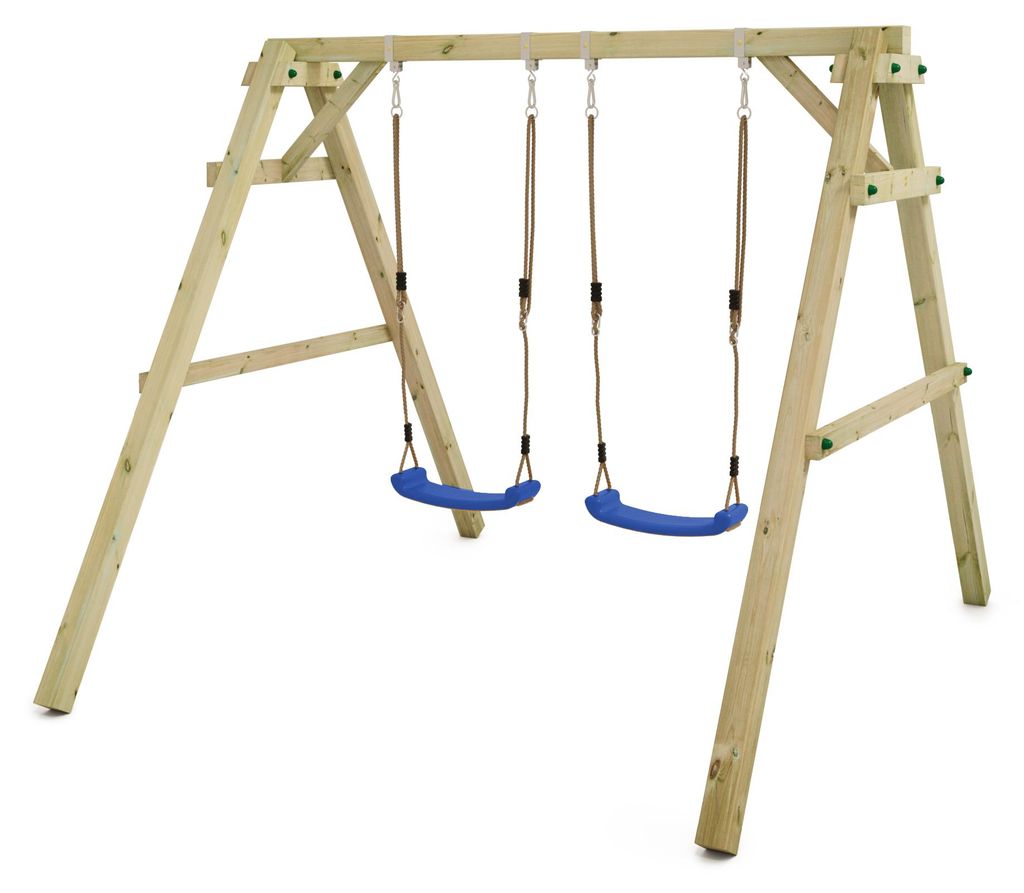 Schaukel Wickey Sky Dancer Prime Kderschaukelgestell mit Sitzfarbe Blau