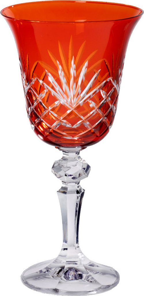 Weinglas Laura Handgeschliffen 170ml Orange