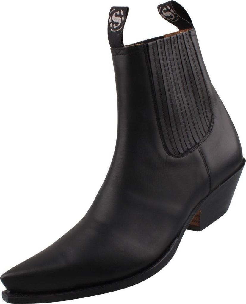 Sendra Herren Stiefelette 1692 Schwarz