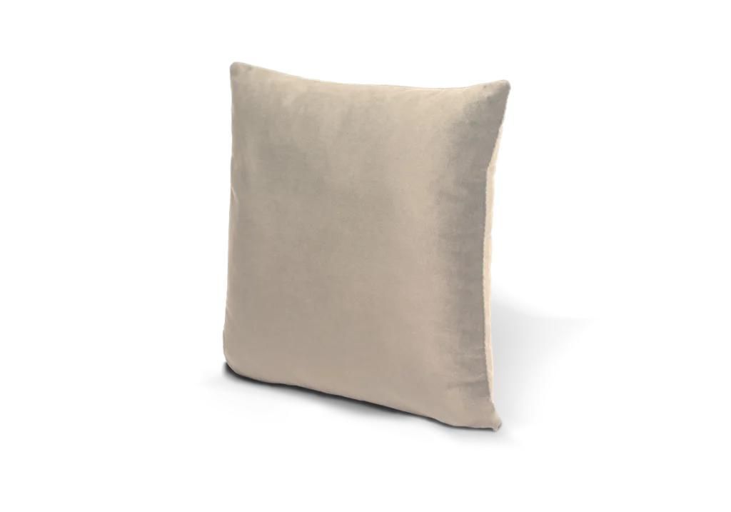Dekokissen BLUVEL 40x40 cm Kuschelkissen Sofakissen Zierkissen Wohnkissen Couchkissen Beige Bluvel 40