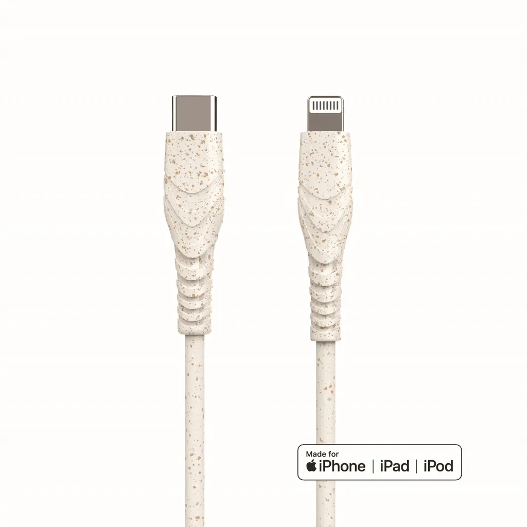 Câble de charge rapide USB-C vers 8PIN 3A robuste long de 1,5 m