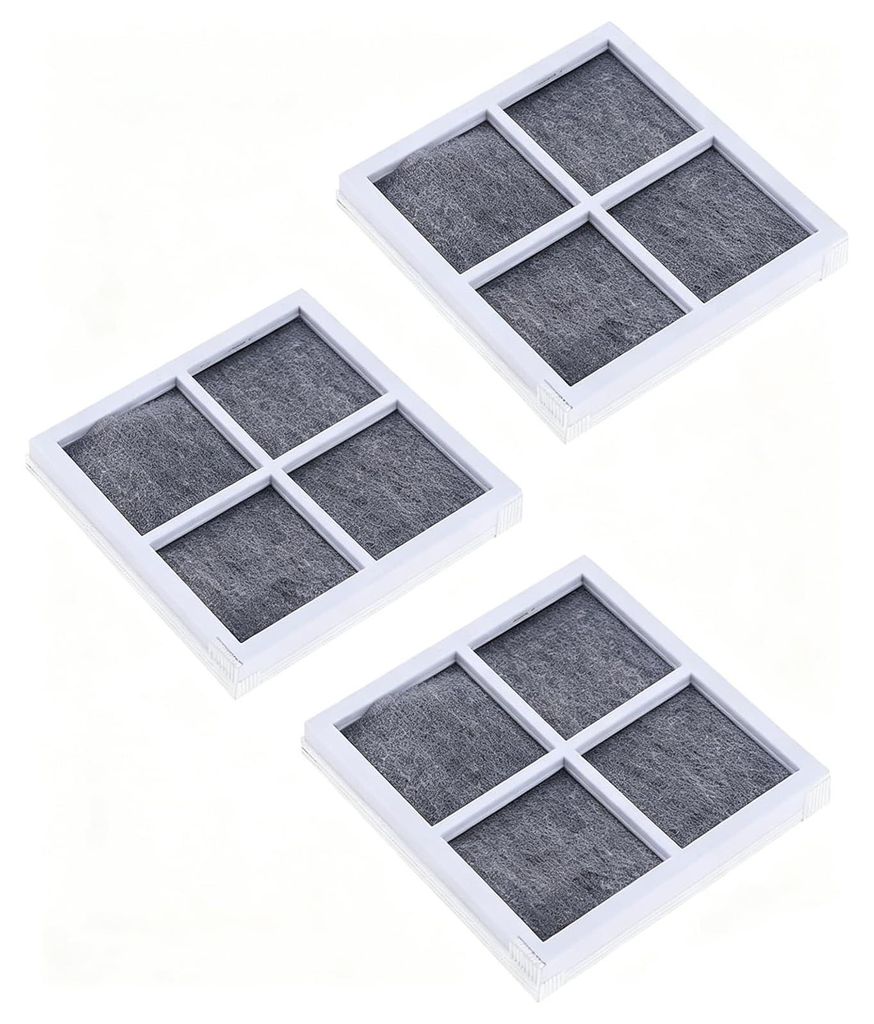 3er-Pack Kühlschrank-Luftfilter mit Aktivkohle, Ersatzfilter