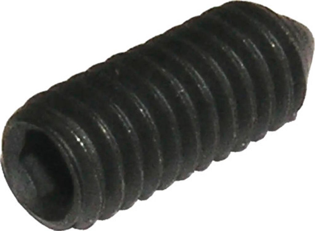 Gewindestift mit Spitze DIN 914 45H 5x8 mm blank, 100 Stück