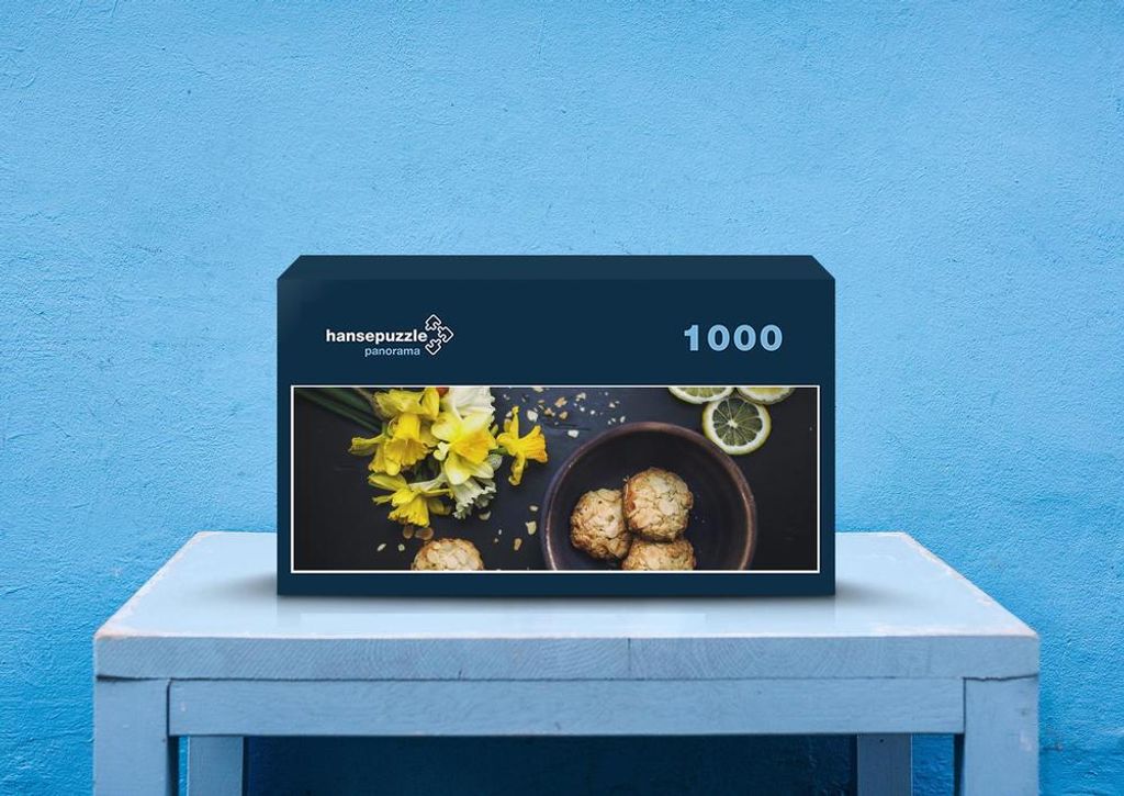 hansepuzzle 30480 - Essen Puzzle, 1050 Teile, Mode, 60,0 x 46,0cm mit hochwertiger Aufbewahrung, Kartonbox und wiederverschließbarem Beutel