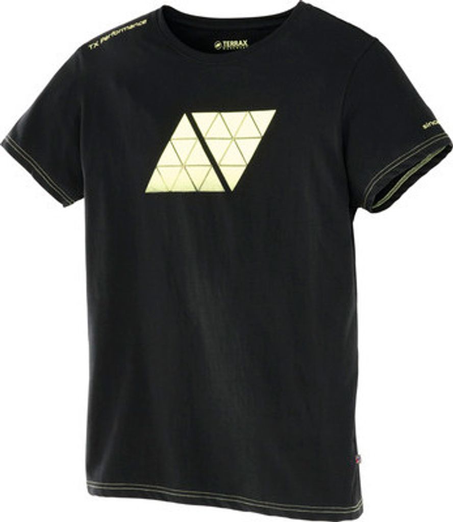 Kurzarmshirt TERRAX schwarz Gr. M Produktbild 