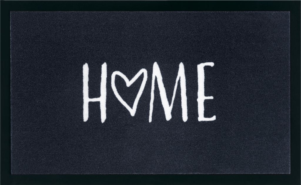 Hanse Home 009 Design Fußmatte Waschbar Home Dunkelgrau Produktbild 