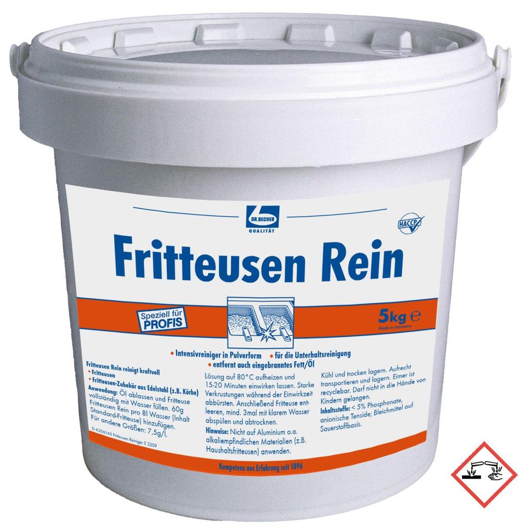 kg "Dr. Becher" Fritteusen Rein Produktbild 