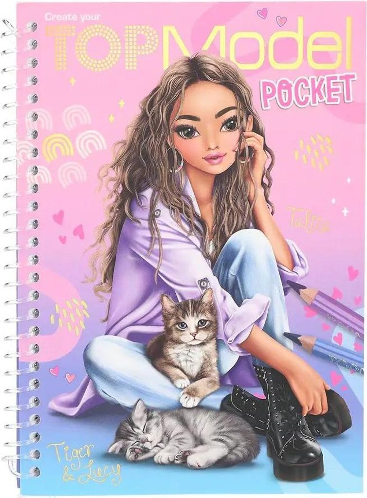 Depesche TOPModel , 120 Seiten, Junge/Mädchen, Aufkleber Produktbild 