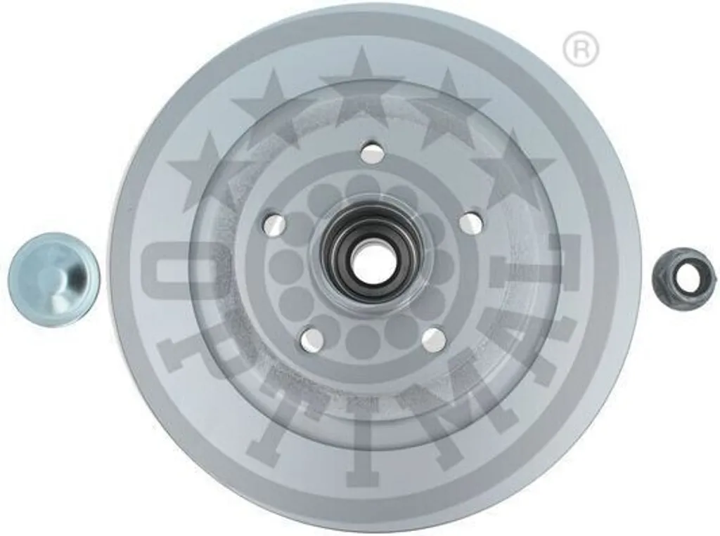 Paire de Disques de Frein OPTIMAL pour Entretien RENAULT MEGANE II