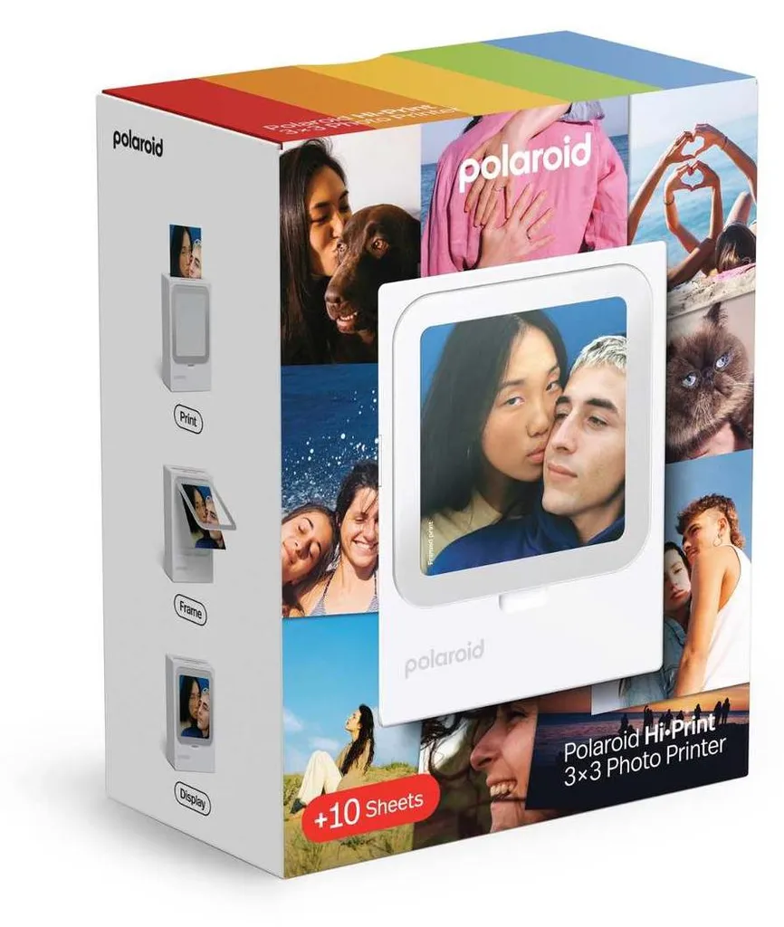 Polaroid Hi-Print 2x3 Imprimante Photo Connectée Bluetooth Blanche