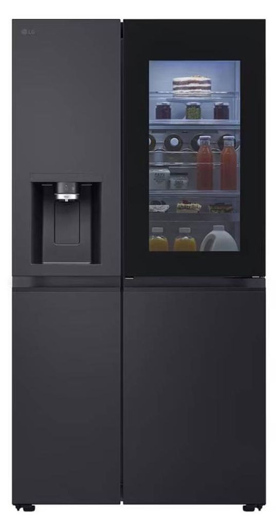 LG InstaView GSXE90EVDD, Freistehend, Amerikanische Tür, Produktbild 