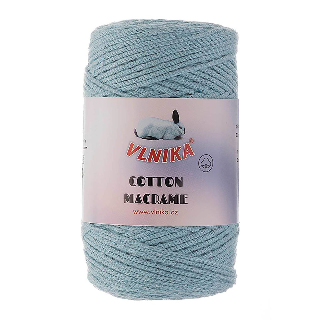 250g Strickgarn Baumwolle Macrame Uni Baumwollmischgarn Makramee-Garn Häkelgarn