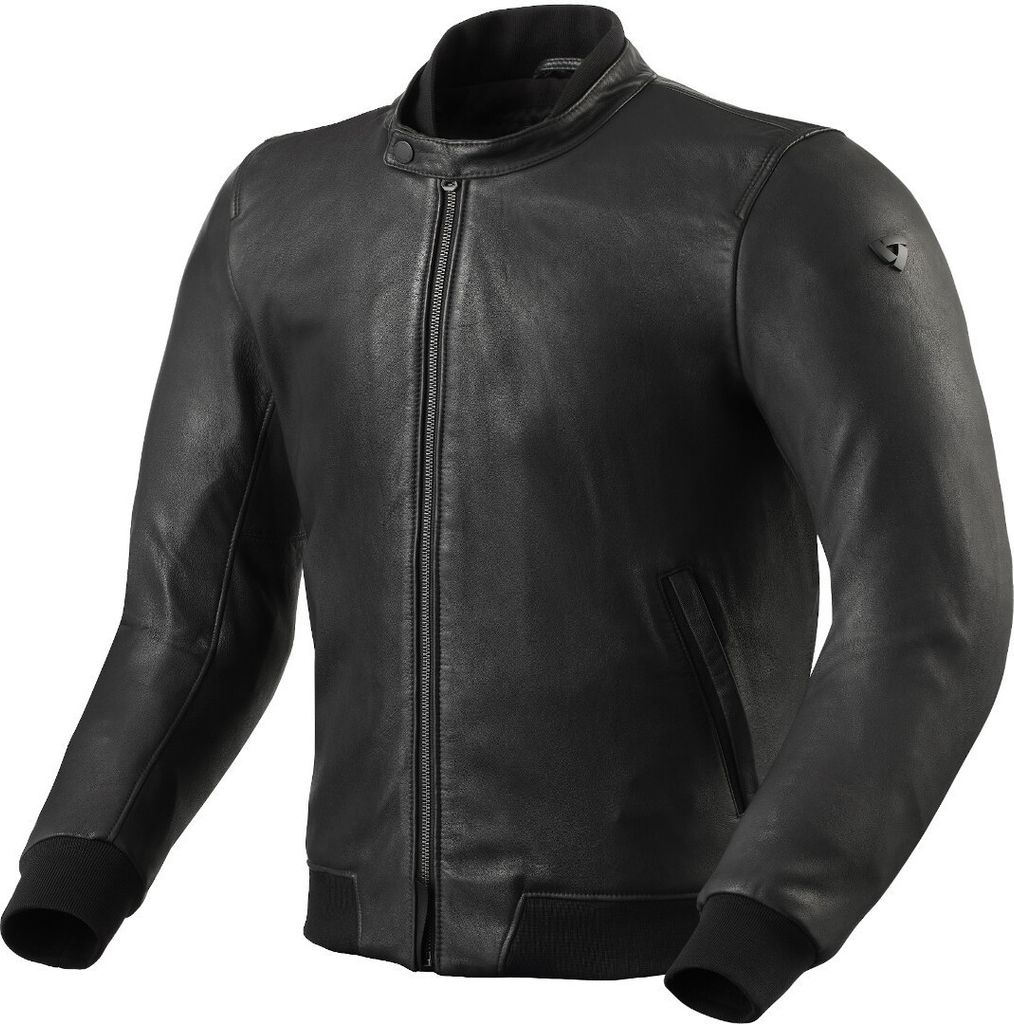 Revit Travon blouson en cuir de moto, noir, 46 Image du produit 