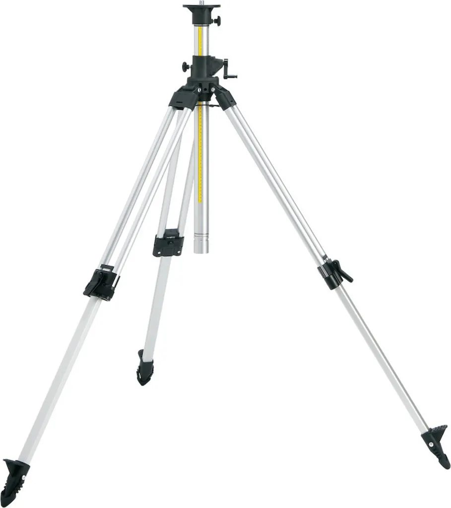 Support Leica en aluminium pour manivelle CET 103 d'arpentage