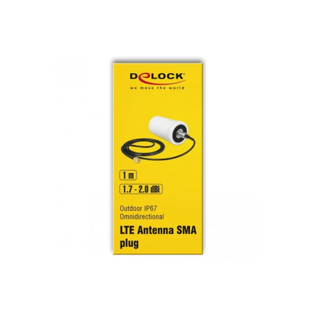 Antenne 4G LTE Omnidirectionnelle avec Câble de 1m et Connecteur SMA - 6