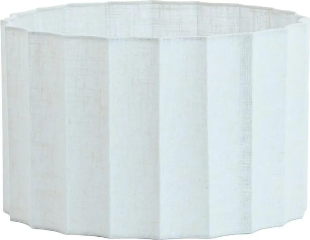 Abat-jour blanc Disli Ø 35cm : Finissez-en avec les lumières éblouissantes