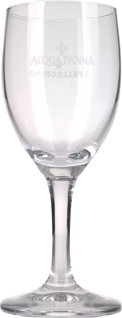 San Pellegrino Wasserkelch Acqua Panna