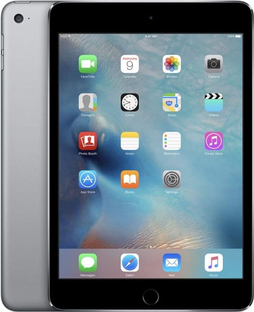 Apple iPad Mini 4 32GB WiFi Space Grau (Generalüberholt) Produktbild 