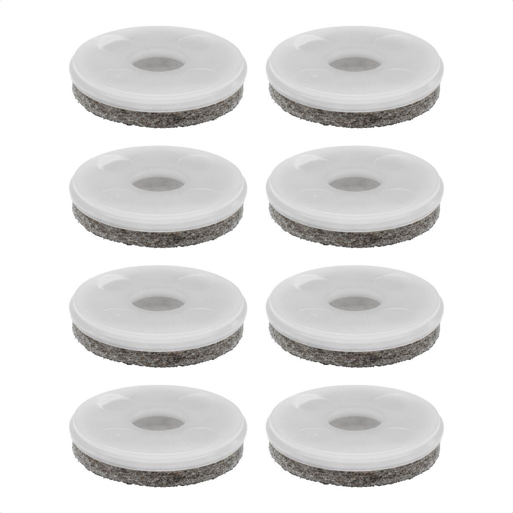 WAGNER QuickClick Filzgleiter ULTRASOFT - 8er-Set Ersatzgleiter Ø 40 mm - für Basis Ø 40 mm - DE Ware - 15833400