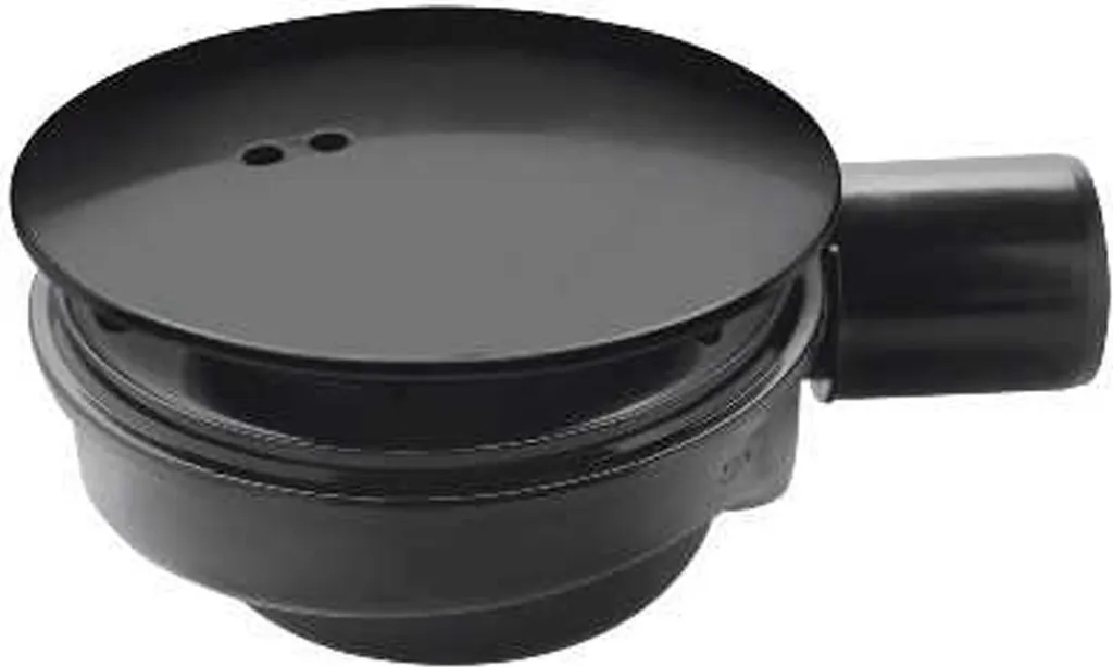 Siphon SPEED FI 90 Noir 19232 à haut débit pour évacuation douche