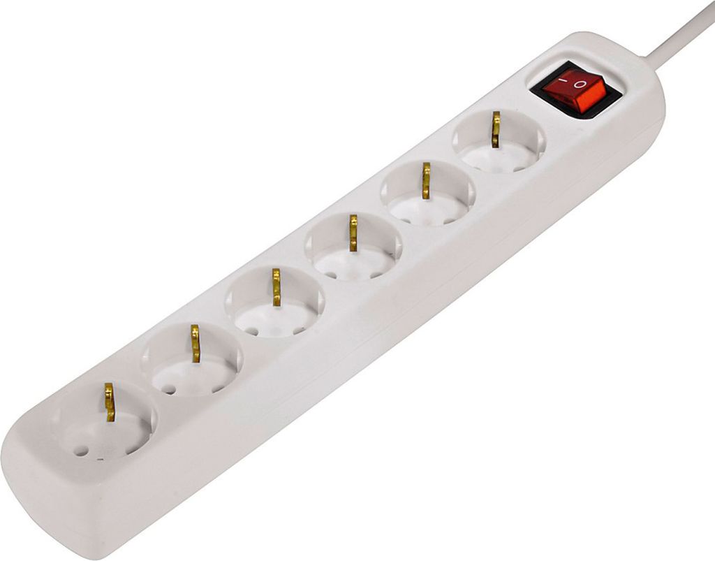 Hama 00030384, 1,4 m, 230 V, 50 Hz, Weiß, 370 mm, 80 mm Produktbild 