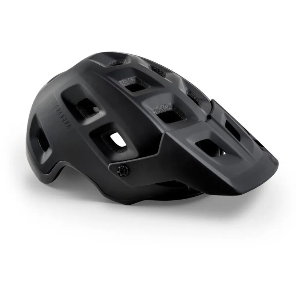 Casque de VTT MET Terranova Noir L 58-61 cm idéal pour Mountain Bike Trail