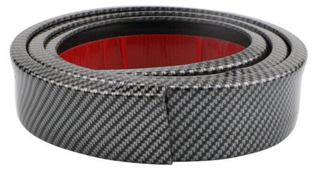 Universelles Dichtungsband für Motorhaube, Türen, Kofferraum und Tuning‐Elemente – Carbonoptik (3M)