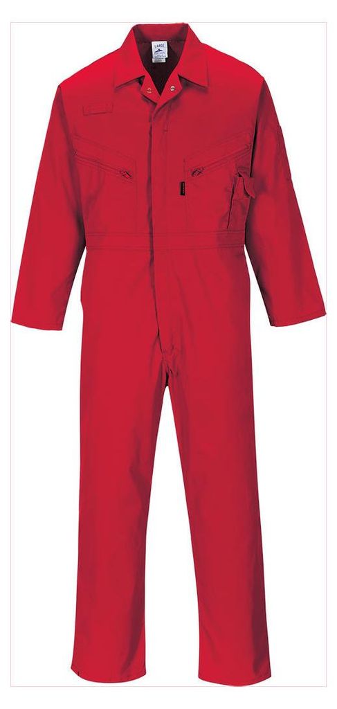 Portwest C813 Overall Liverpool Red Velikost L Obrázek produktu 