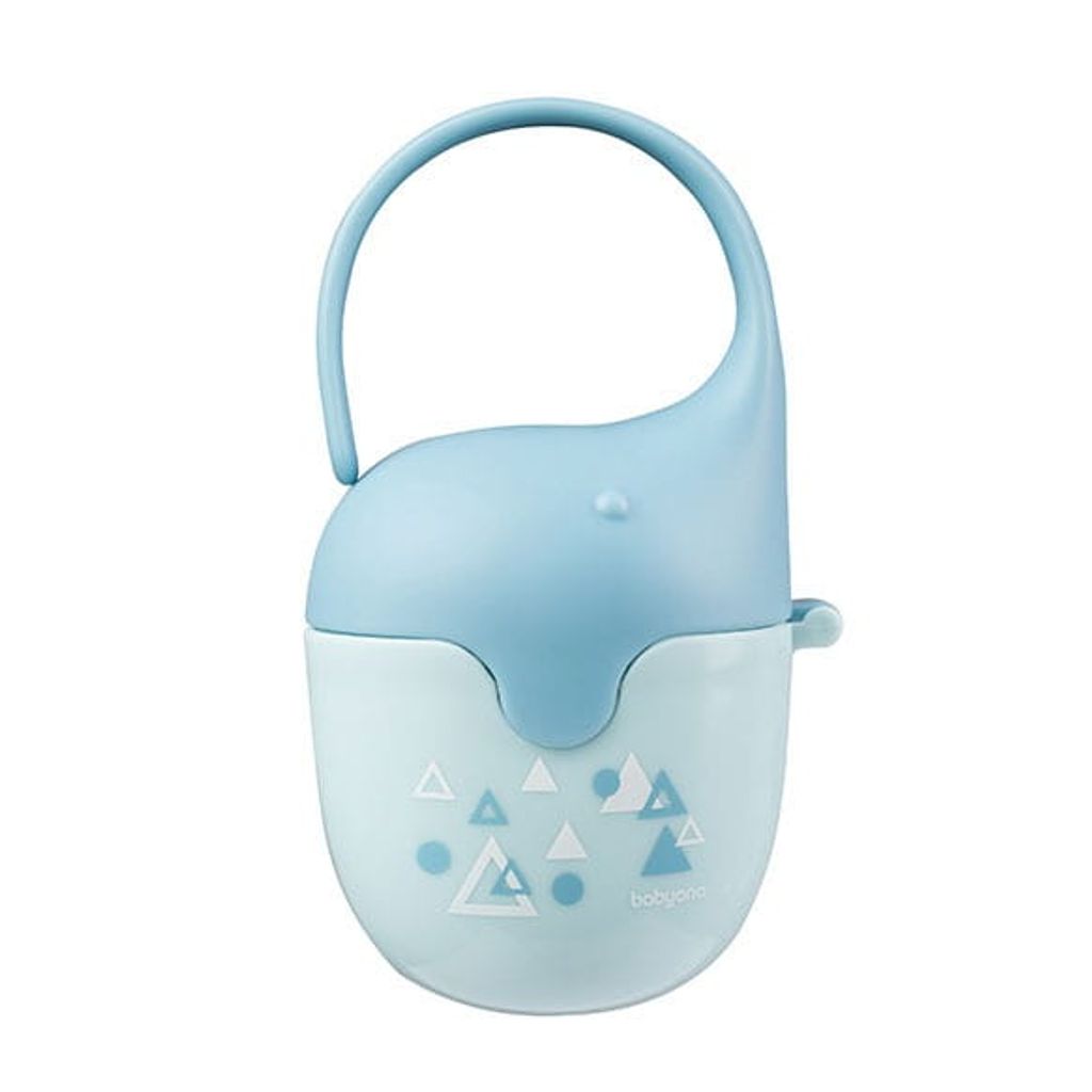 Schnulleretui „Blauer Elefant“ von Babyono Produktbild 