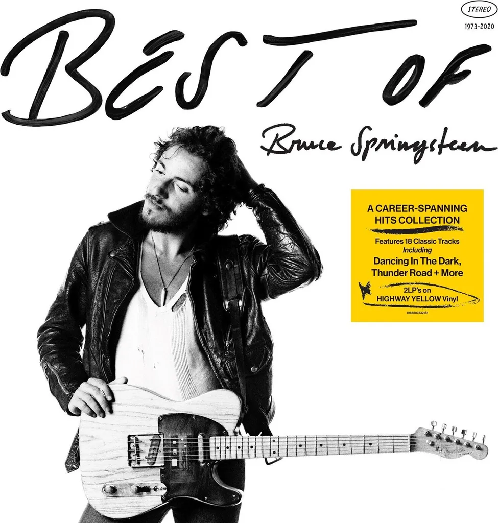 Vinyle Bruce Springsteen Best Of pour Platine - Edition Highway Yellow 2 LP