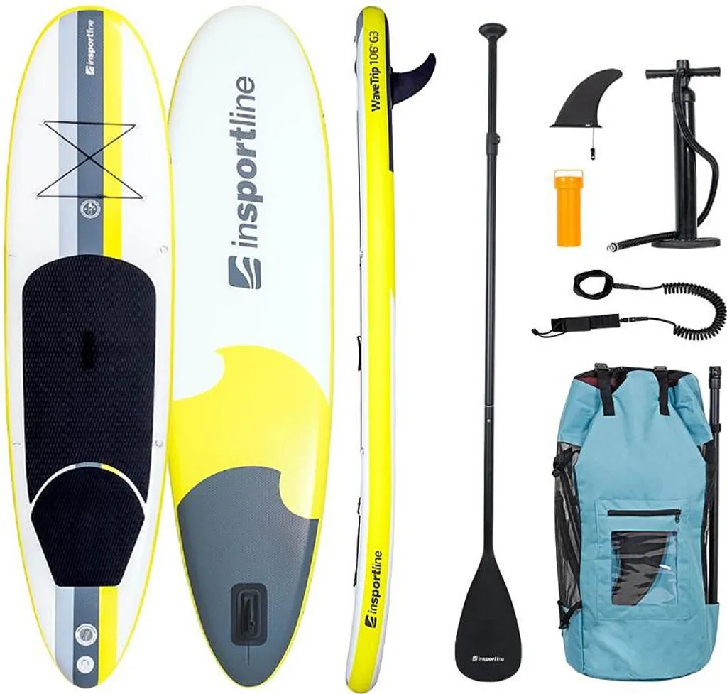 Paddleboard WaveTrip 10'6" G3 : Stable et Facile à Transporter partout