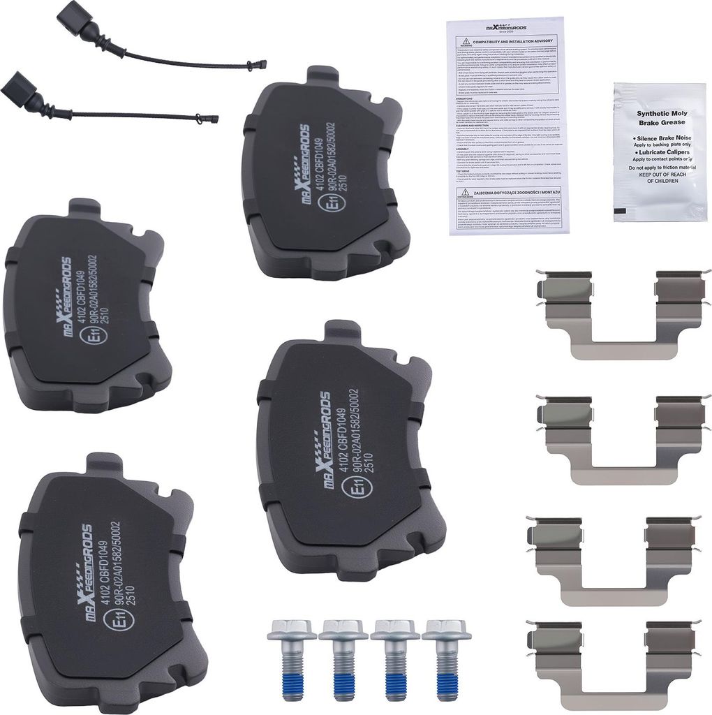 Bremsbeläge Hinten for VW T5 T6 Multivan California Caravelle 7H0698451 116.08mm