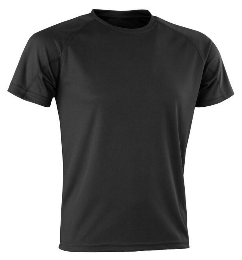 Spiro - "Impact Aircool" T-Shirt für Herren FK1512 (3XL) (Schwarz)