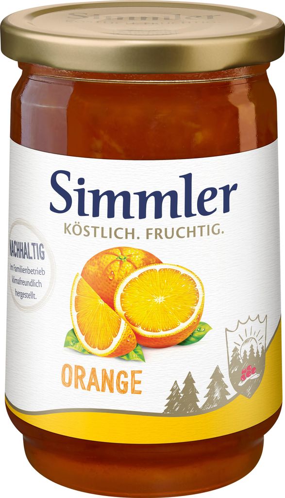 Simmler Orangen-Marmelade 450g Produktbild 