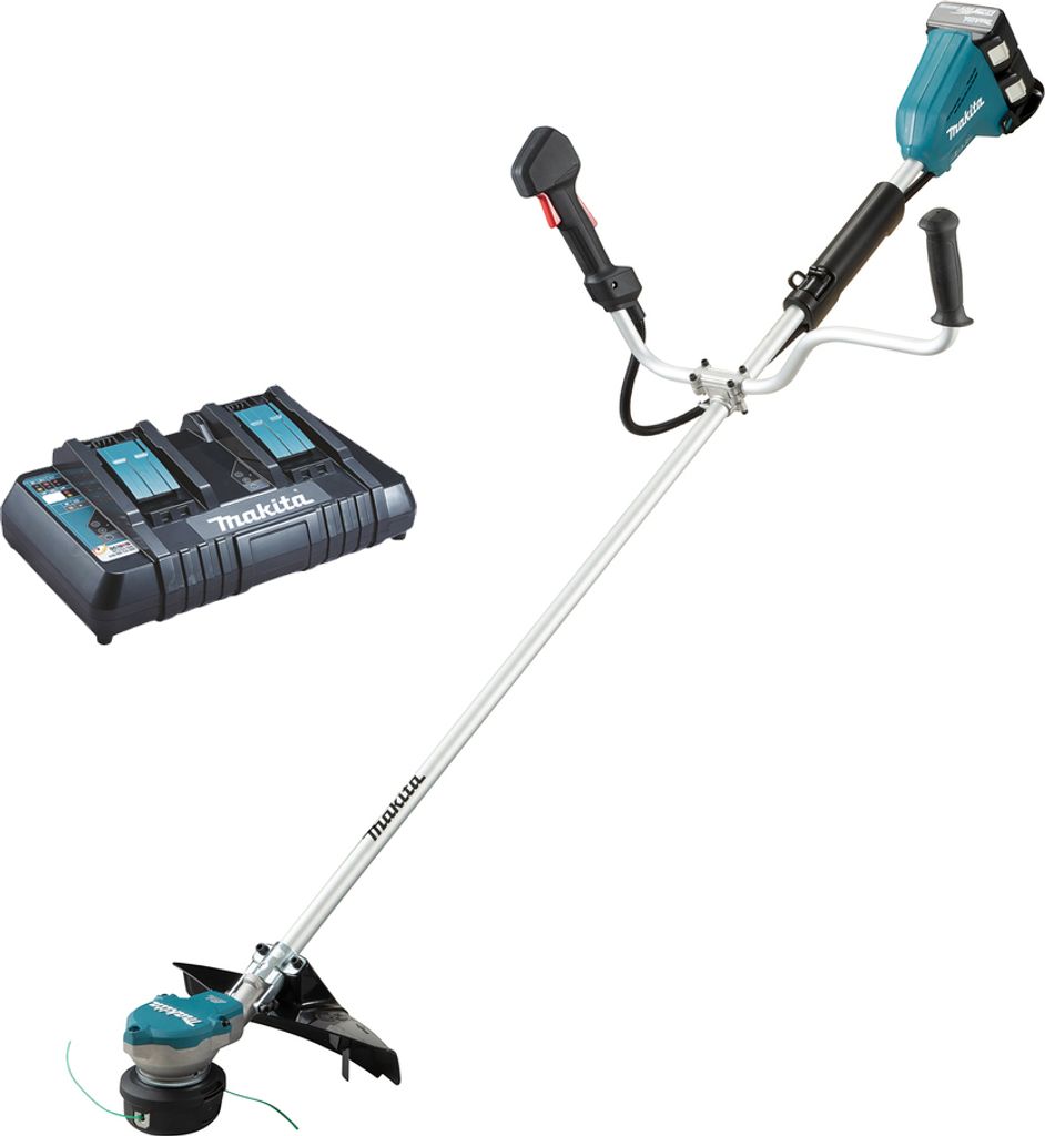 Makita DUR368APT2 Accucultivator/Grastrimmer, 35 cm, groen Productafbeelding 