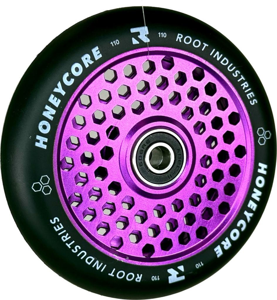 Root Industries Honeycore Stunt-Scooter Rolle 110mm Lila/PU Produktbild 