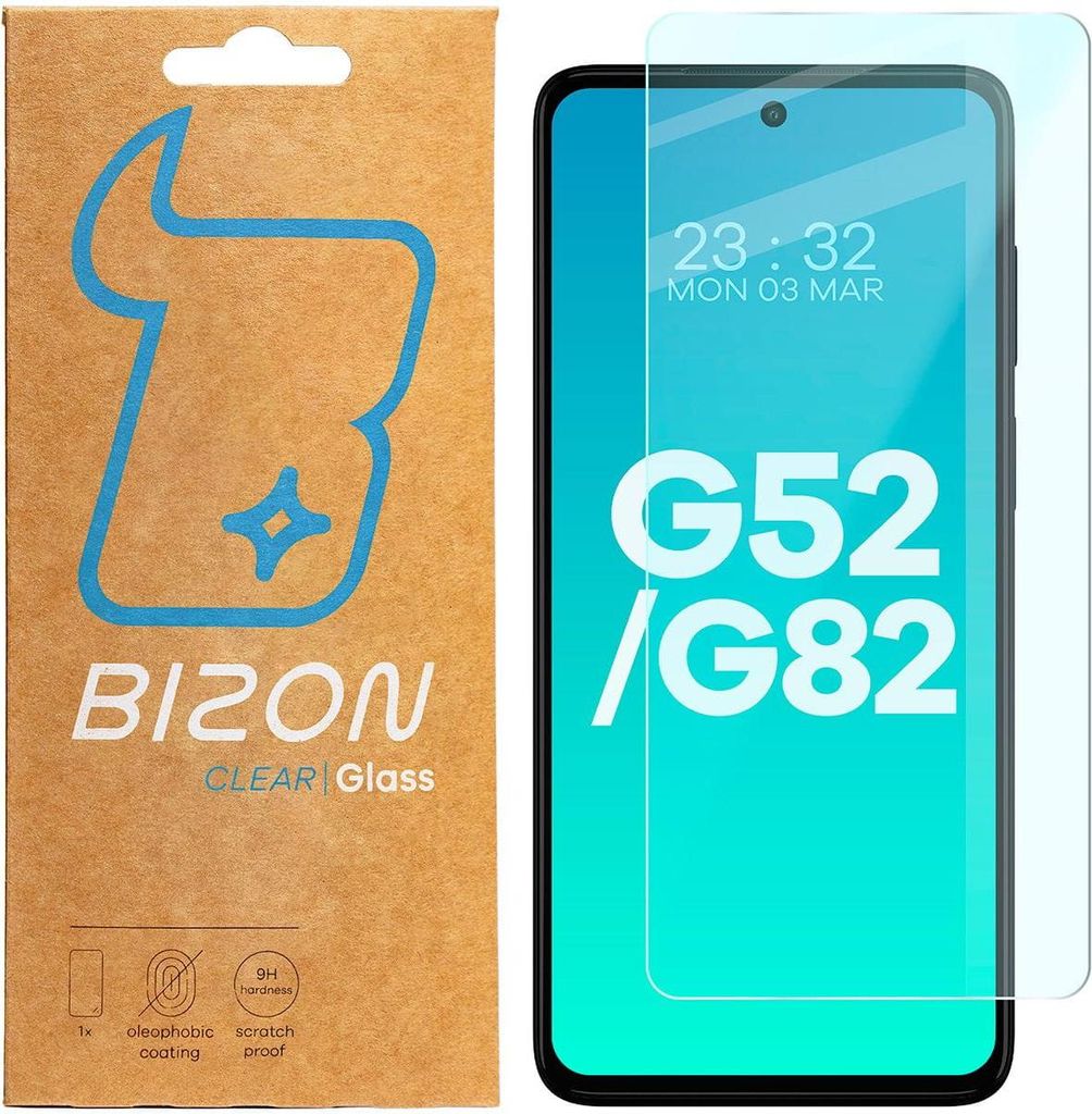 Szkło hartowane Bizon Glass Clear do Motorola Moto G52/G82