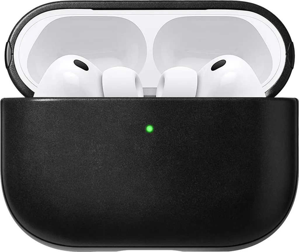 Custodia Nomad AirPods Pro 3 in Pelle Horween Nera | Vera Patina USA