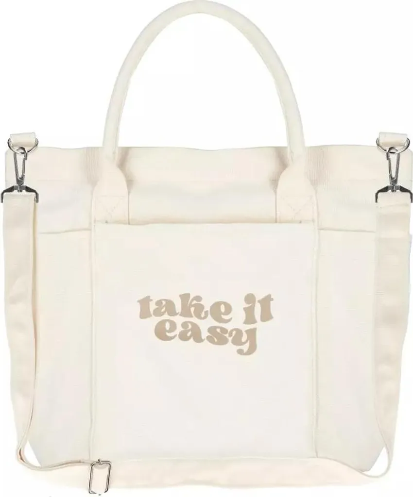 Petit sac bandoulière écru pour femme et homme Starpak M16 résistant
