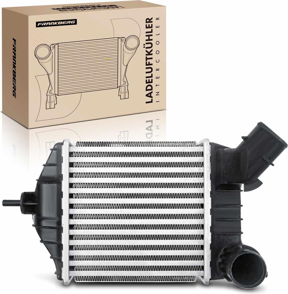 Frankberg 1x Ladeluftkühler Turbokühler für Fiat Punto Kasten/Schrägheck 188 1999-2009 1.9L
