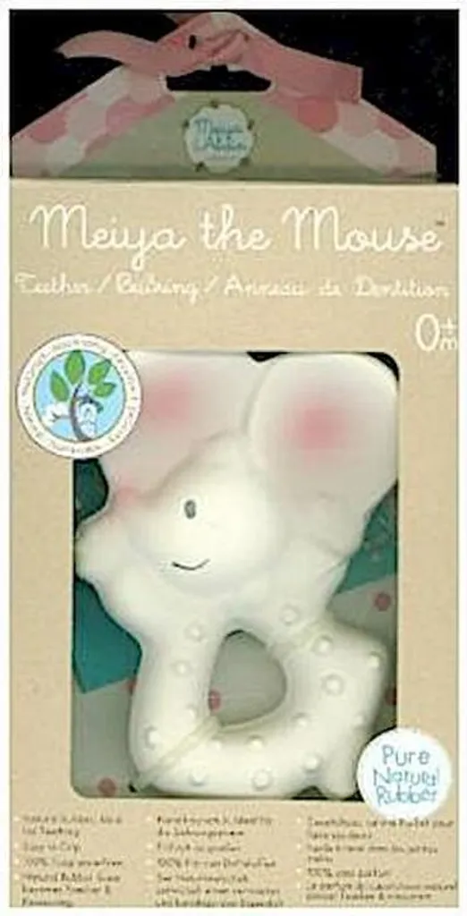 Soulager les poussées dentaires de bébé avec la souris Meiya Tikiri