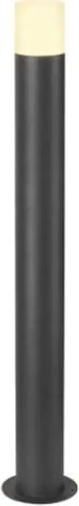 Luminaire extérieur borne d'éclairage anthracite ronde SLV Grafit Pole 40