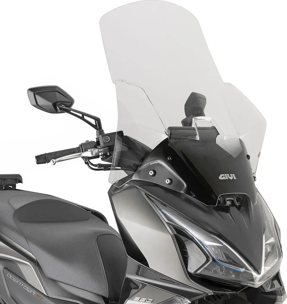 GIVI 6126DT Pare-brise haut incolore spécifique pour moto sans fixations
