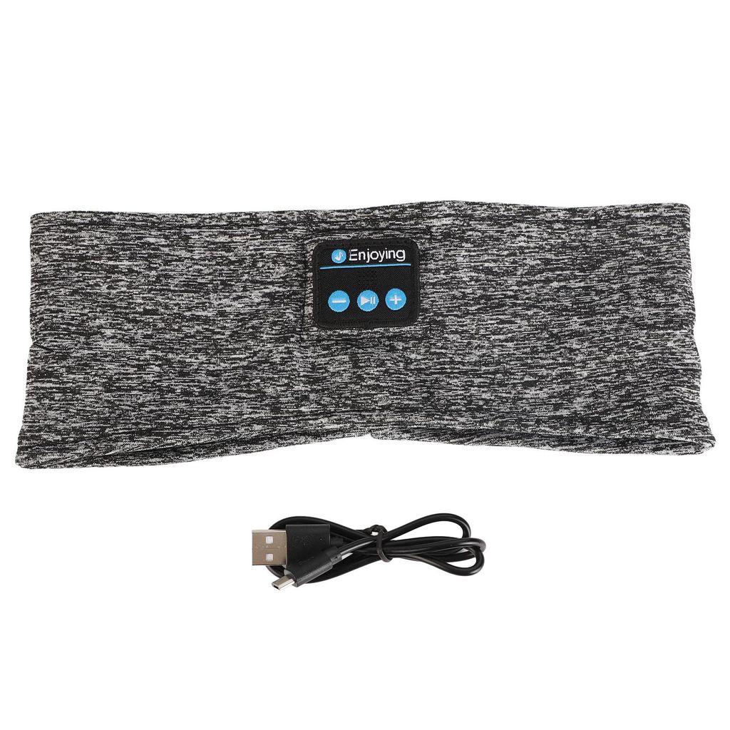 Hudobná čelenka Bluetooth s nabíjaním cez USB, na spanie, Obrázok produktu 