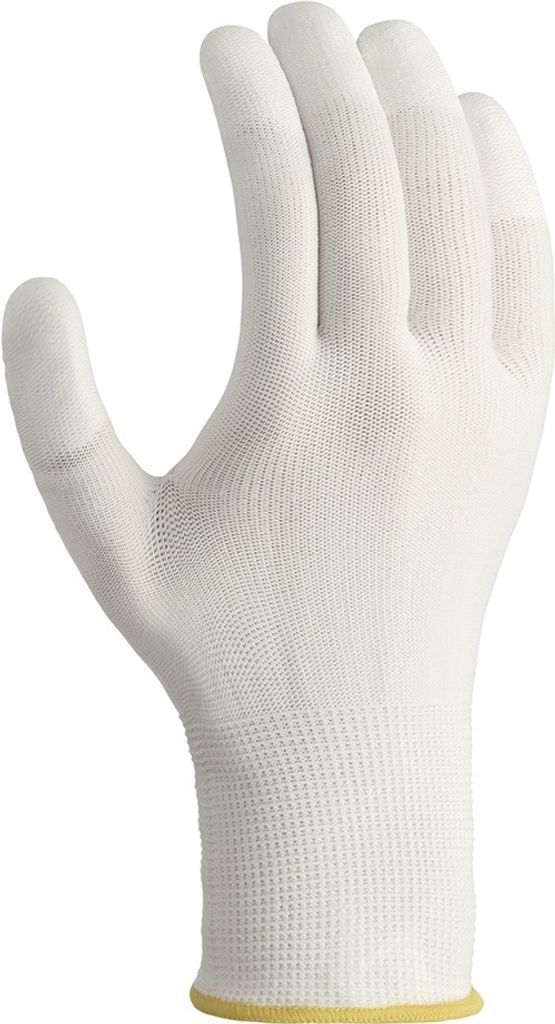 teXXor Polyester-Strickhandschuhe PolyurethanBESCHICHTET, Weiß
